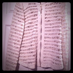 White leather jacket